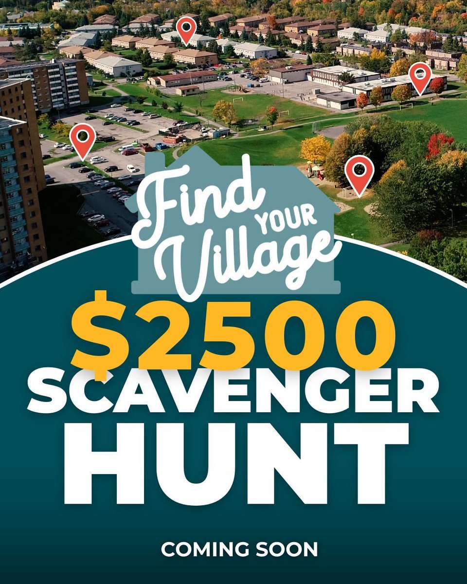 AccoraVillage's tweet photo. 👀 Something BIG is coming  to #AccoraVillage... 

💲 Want to win $2,500? Stay tuned for more info!

#AccoraCentre #ScavengerHunt #CommunityFun #AdventureAwaits https://t.co/HYOmVgNJ0i