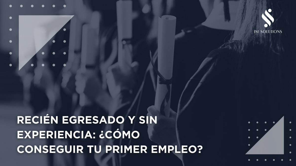 isisolutionsqro's tweet image. 🎓 ¿Acabas de egresar y no sabes por dónde empezar a buscar trabajo?
Este blog puede marcar la diferencia. Léelo antes de aplicar a tu próxima vacante:  linkedin.com/pulse/reci%C3%…

#PrimerEmpleo #ReciénEgresados #LinkedInTips #BuscaDeEmpleo #TalentoJoven