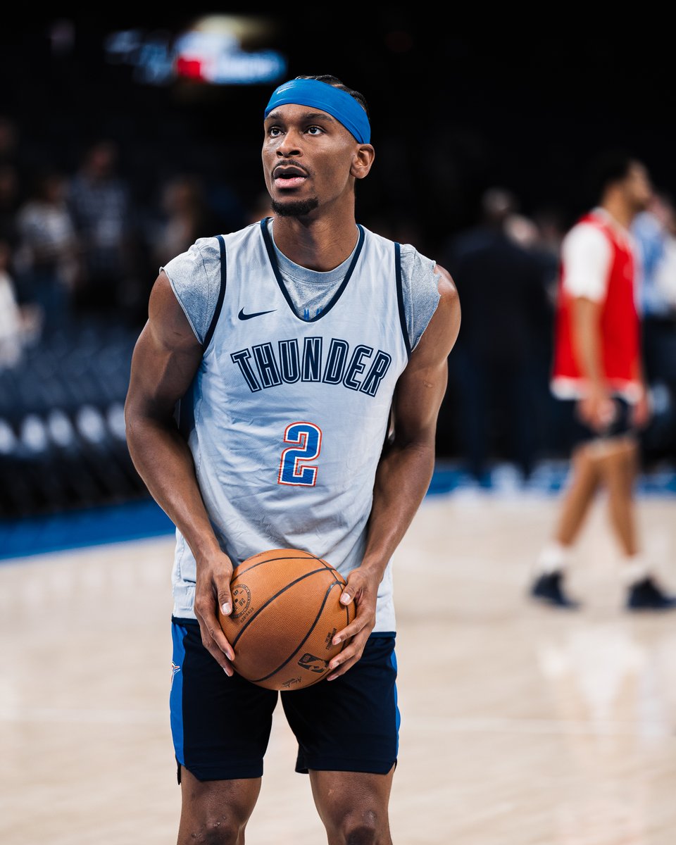 okcthunder's tweet photo. Locked in for the NBA Finals 💪 https://t.co/cHf1yMO9zz