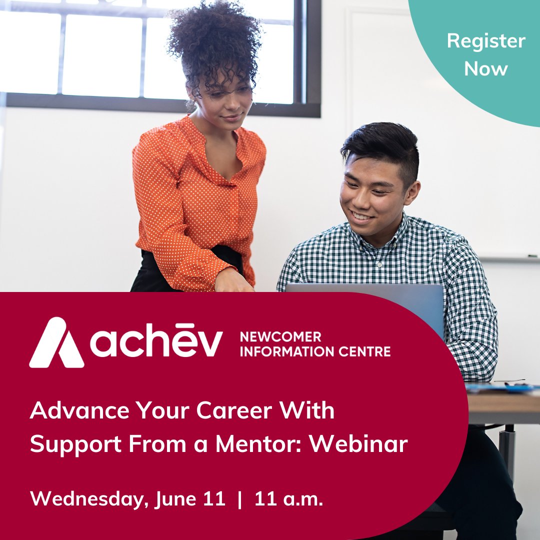 Are you an internationally trained professional looking to advance your career in Canada? Attend our free webinar on June 11 at 11 a.m. to learn how our program can help you reconnect with your career through one-on-one mentoring. Register now: bit.ly/3EXMTwV