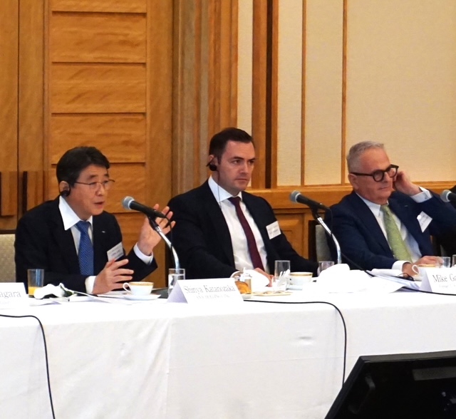 Hudson Institute (@hudsoninstitute) on Twitter photo Last week, Hudson Institute Trustee Shinya Katanozaka, <a href="/RepGallagher/">Mike Gallagher</a>, and <a href="/KenWeinstein/">Kenneth Weinstein</a> attended the ANA-Hudson-Asian Forum Japan seminar in Tokyo.
<a href="/FlyANA_official/">All Nippon Airways</a> Last week, Hudson Institute Trustee Shinya Katanozaka, <a href="/RepGallagher/">Mike Gallagher</a>, and <a href="/KenWeinstein/">Kenneth Weinstein</a> attended the ANA-Hudson-Asian Forum Japan seminar in Tokyo.
<a href="/FlyANA_official/">All Nippon Airways</a>