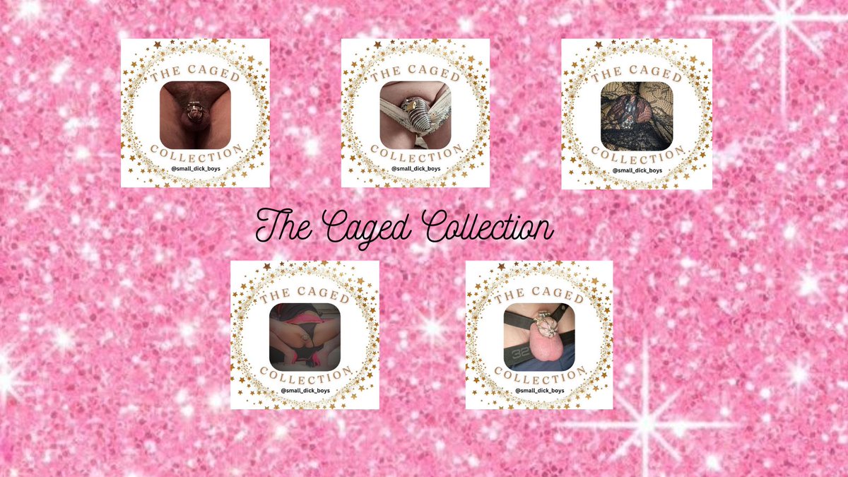 Lets all welcome the latest members of my caged collection
You know who you are so tag yourself in the comments and be proud of your badge and share on your profile 🫦