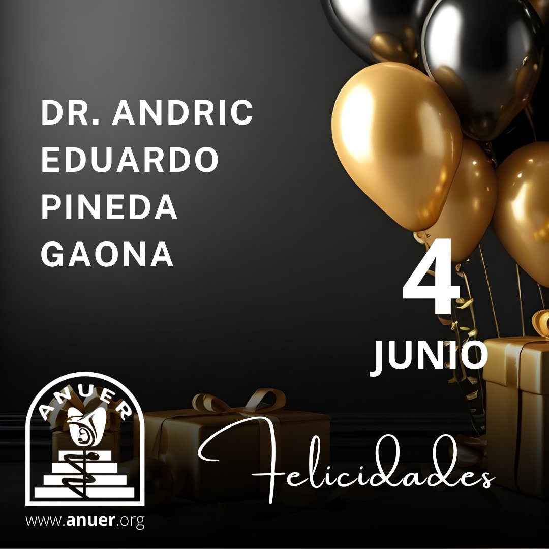 #ANUER les desea un feliz día 🎂 

CUIDA tu salud 
con médicos certificados 
en UROLOGÍA  

👉 anuer.org 

#Anuer2026 #UrologosEgresadoslaRaza #UrologíaMexicana #CMUN