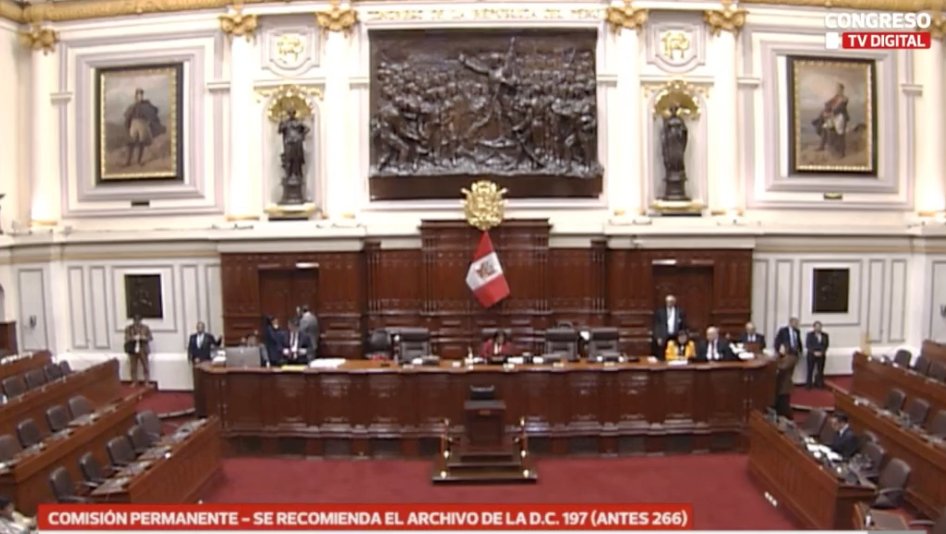 Pongamos fin al "trabajo remoto" de los congresistas en el Parlamento. La tecnología ayuda para ser mejores, no para ser unos vagonetas faltando el respeto al pueblo