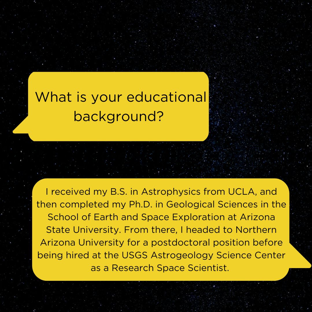 Lunar_VISE's tweet image. Meet Dr. Kristen Bennett! 🌕 She helps choose where we land on the Moon and how the rover explores. Kristen will also study the surface to learn more about ancient lunar volcanoes! 🌋🌋@USGS_AstroGeo
#LunarVISE #Space #UCF #Moon #MoonExploration