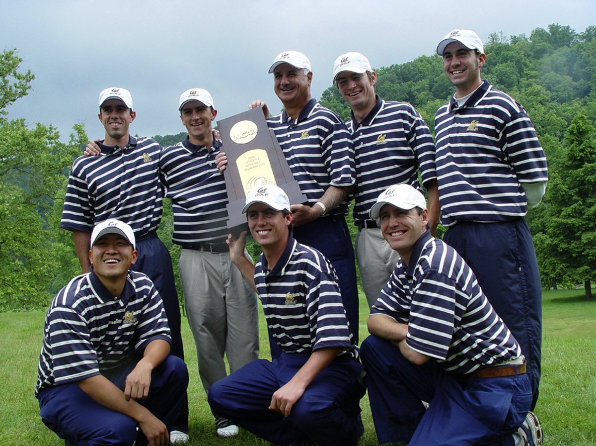 Cal Men's Golf (@calmensgolf) on Twitter photo Cal won the NCAA Men’s Golf Championship on this day in 2004 🏆
The Golden Bears were led by top-10 finishes from Peter Tomasulo & Jeff Hood and the lineup also featured <a href="/CoachWilsonCAL/">Michael Wilson</a>.
#GoBears Cal won the NCAA Men’s Golf Championship on this day in 2004 🏆
The Golden Bears were led by top-10 finishes from Peter Tomasulo & Jeff Hood and the lineup also featured <a href="/CoachWilsonCAL/">Michael Wilson</a>.
#GoBears