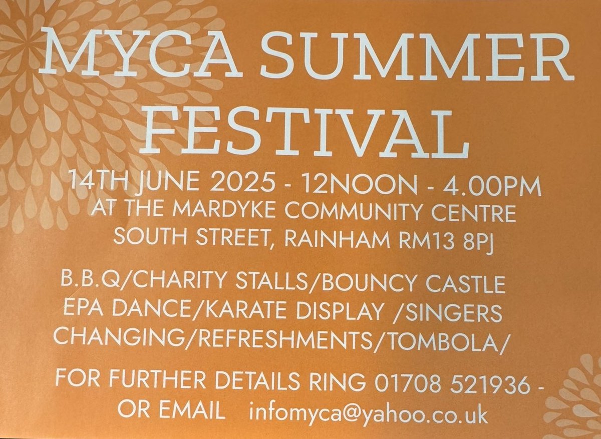 Come along and enjoy