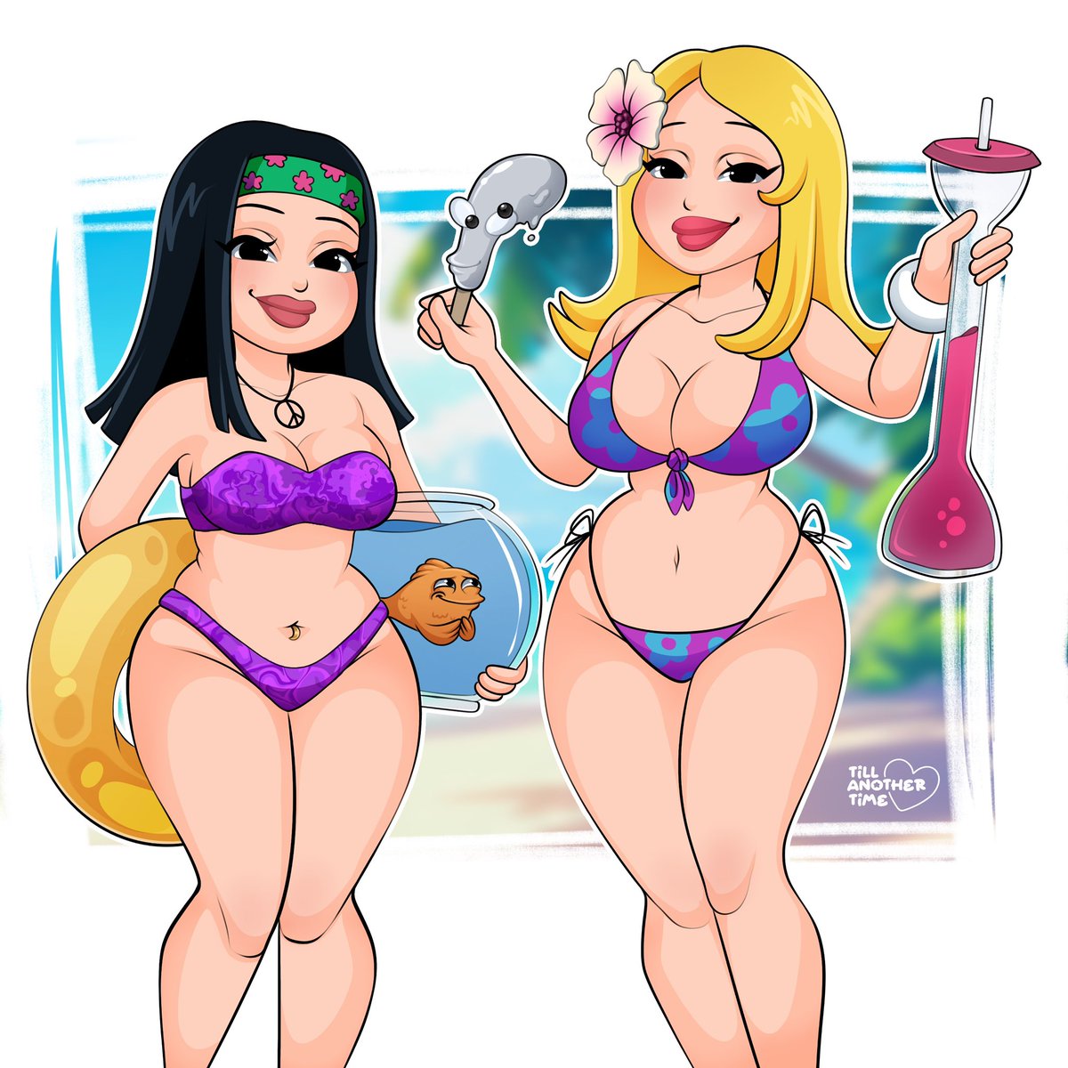 Tillanothertime's tweet image. Beach filler episode anyone?🤭🏖️
#adtwt #AmericanDad #FrancineSmith #HayleySmith