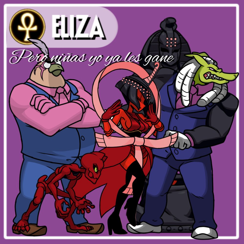 Gente adivinen quién revivió después de un mes de inactividad, les traje una variante con referencia a El en Eliza
#Skullgirls #sgm #laschicassuperpoderosas
#Eliza #Neferu #El