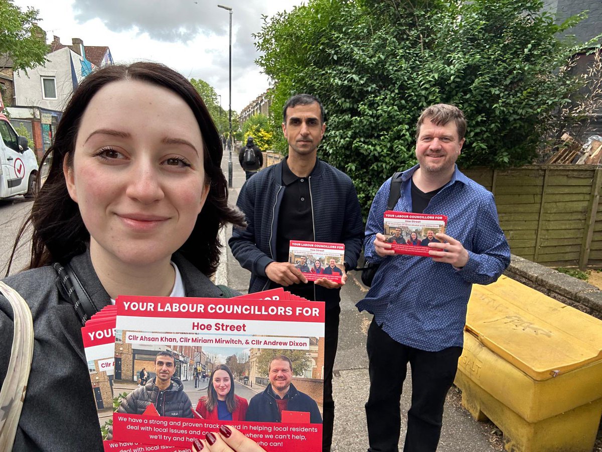 Miriam Mirwitch (@miriammirwitch) on Twitter photo It was great to be out speaking to residents in Hoe Street ward yesterday evening with Cllrs <a href="/AhsanKhan_wf/">Ahsan Khan</a> and <a href="/andy__dixon/">Andy Dixon</a>.
Ahsan, Andy and I are available alongside the Waltham Forest Labour team to help with any casework or queries for local residents: walthamforest.gov.uk/council-and-el… It was great to be out speaking to residents in Hoe Street ward yesterday evening with Cllrs <a href="/AhsanKhan_wf/">Ahsan Khan</a> and <a href="/andy__dixon/">Andy Dixon</a>.
Ahsan, Andy and I are available alongside the Waltham Forest Labour team to help with any casework or queries for local residents: walthamforest.gov.uk/council-and-el…