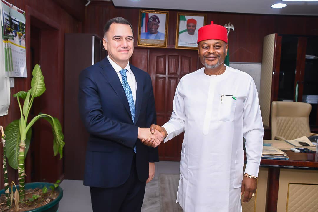 🇧🇷 🤝 🇳🇬  Driving Innovation Through Shared Values

Today, I had the honour of receiving His Excellency, H.E. Carlos Garcete, the Ambassador of Brazil to Nigeria, accompanied by Minister Leandro Silva (Deputy Head of Mission) and Counselor Alexandre Manhaes (Trade Attache) at the