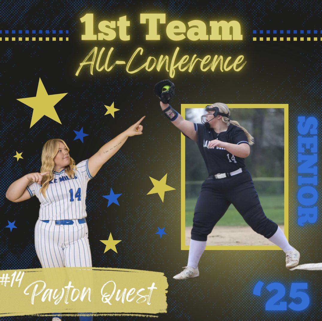 Lake Mills Softball (@lcatsoftball) on Twitter photo Congratulations to our senior, Payton Quest, On being awarded 1st Team All-Conference! Big things await you at UW-Whitewater!
<a href="/QuestPayton28/">Payton Quest</a> Congratulations to our senior, Payton Quest, On being awarded 1st Team All-Conference! Big things await you at UW-Whitewater!
<a href="/QuestPayton28/">Payton Quest</a>