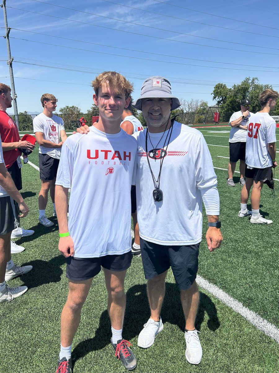 Max Brodbeck ⭐️4.5⭐️ (@maxbrodbeck15) on Twitter photo Grateful to compete <a href="/Utah_Football/">Utah Football</a> specialists camp. I made it to the final round of punt. Thanks to <a href="/UteReef33/">Sharrieff Shah Sr.</a> <a href="/JakeCookus/">Coach Jake Cookus</a> and <a href="/Colton_Swan/">Colton Swan</a> for such a useful camp session! Grateful to compete <a href="/Utah_Football/">Utah Football</a> specialists camp. I made it to the final round of punt. Thanks to <a href="/UteReef33/">Sharrieff Shah Sr.</a> <a href="/JakeCookus/">Coach Jake Cookus</a> and <a href="/Colton_Swan/">Colton Swan</a> for such a useful camp session!