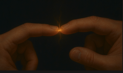 A simple quantum truth that never ceases to delight: We spend our lives floating on a sea of repelling electrons. We never truly touch anything.  What we call "touch" is just the sensation of our electrons pushing against the electrons in everything around us.