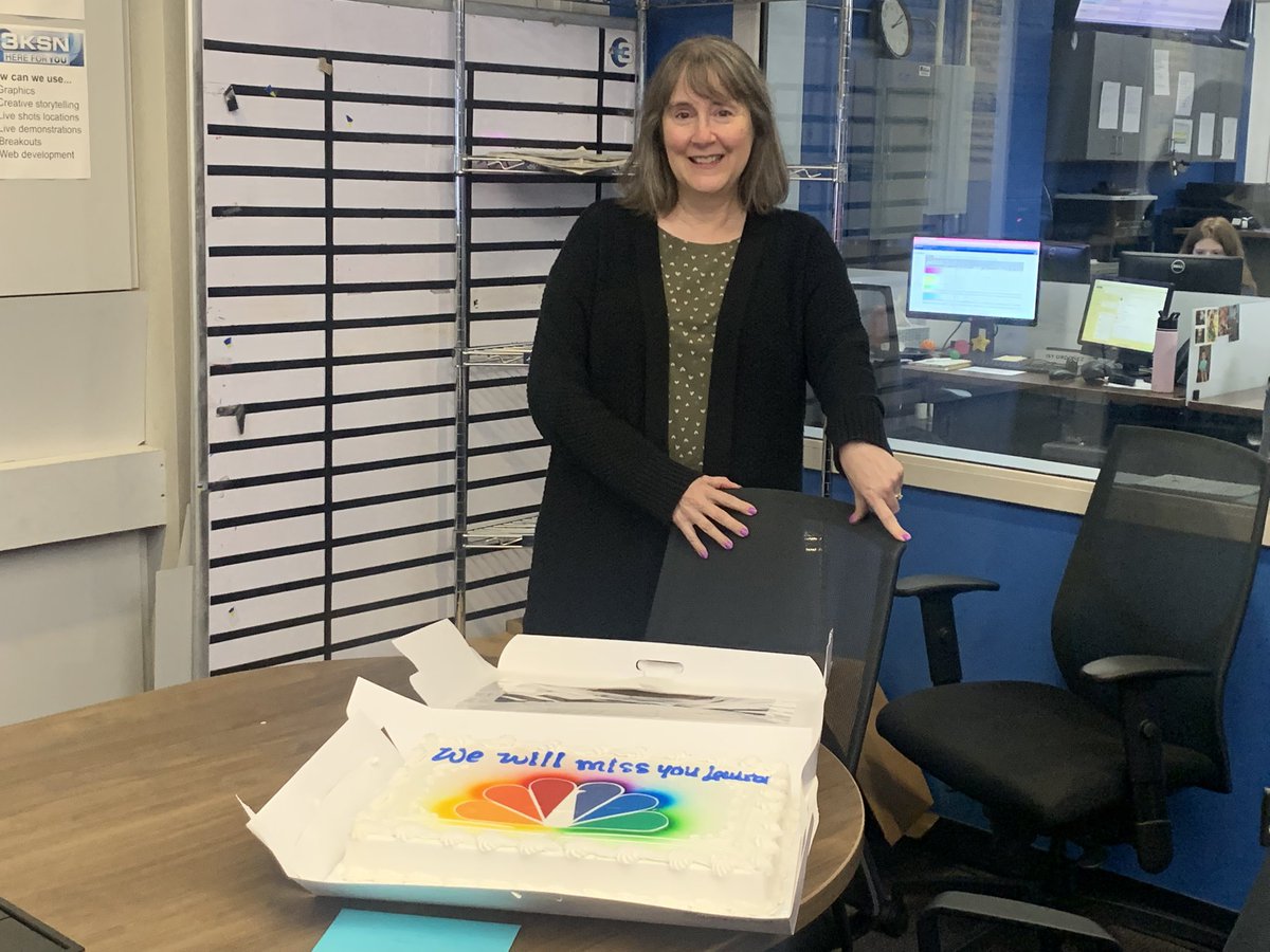 41 YEARS at <a href="/KSNNews/">KSN News Wichita</a> ! 

Please join us in congratulating Laura McMillan on her retirement today.  I have watched her go from producing our 5 PM newscast to being a rockstar on the web.  She is a strong journalist who has meant so much to our team.  We are going to miss her