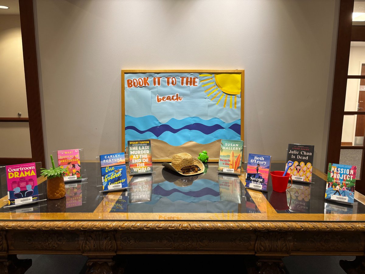 No matter where your summer adventures may take you, these beach reads are sure to keep you entertained!

#UVALaw #LawLibraries #Summer #BeachReads