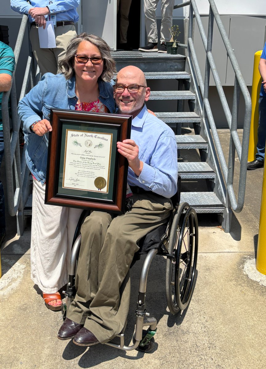 Celebrating 30 years of exceptional service! Join us in congratulating Dana Friedrichs for being bestowed the "Order of the Long Leaf Pine", the highest award for state service granted by the Office of Governor. Thank you Dana, we will miss you!