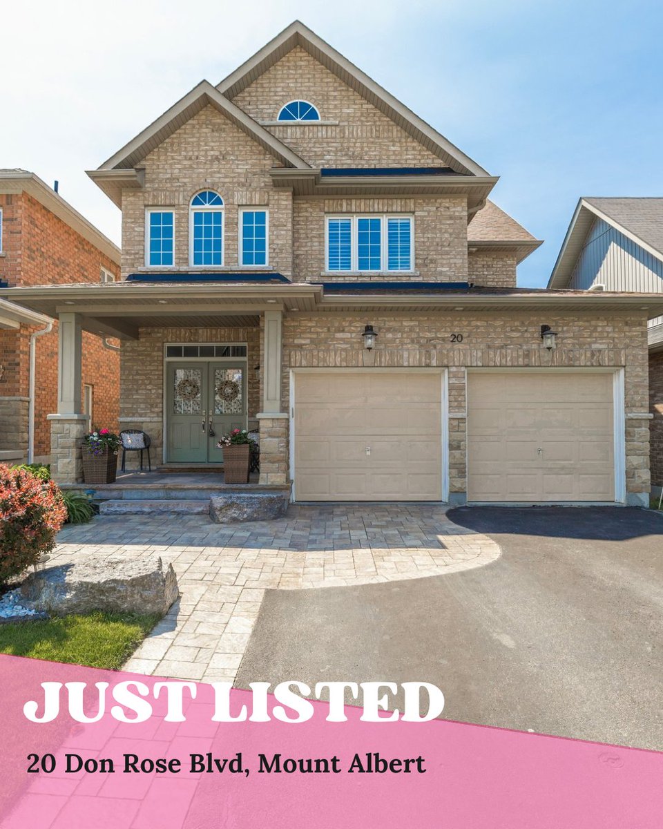 LeeLanderRE's tweet photo. #JustListed! 20 Don Rose Blvd #EastGwillimbury 4+1 bed 4 bath detached family home. Updated kitchen w/ stainless steel appliances &amp; #quartzcounters. Living room w/ #gasfireplace &amp; hardwood floors. Primary bed has a 5 pc ensuite. Outside the deck has tons of space! https://t.co/qMotfx7xT3