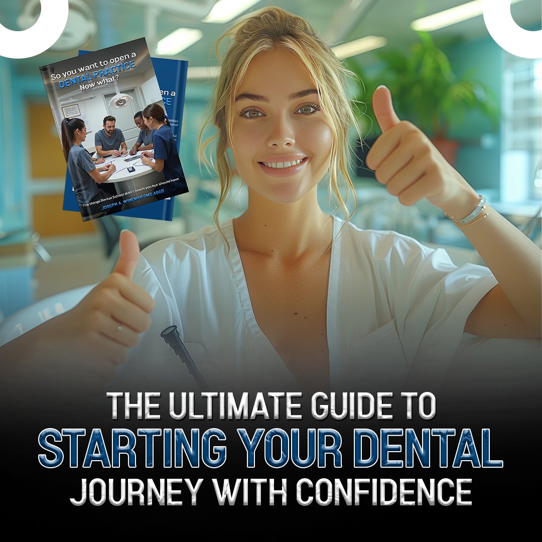drwineman's tweet image. The ultimate guide to starting your dental journey with confidence. If you’re looking to start your dental practice or take your career to the next level, this guide is for you.
#DentalJourney #StartYourPractice #DentistryGuide #DentalSuccess #ConfidenceInDentistry #DentalCareer