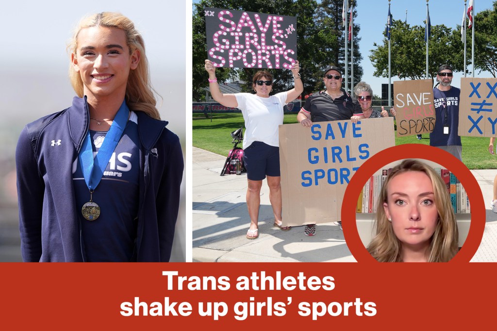 nypost's tweet image. Trans athletes shake up girls’ sports | Reporter Replay trib.al/UObtWsl