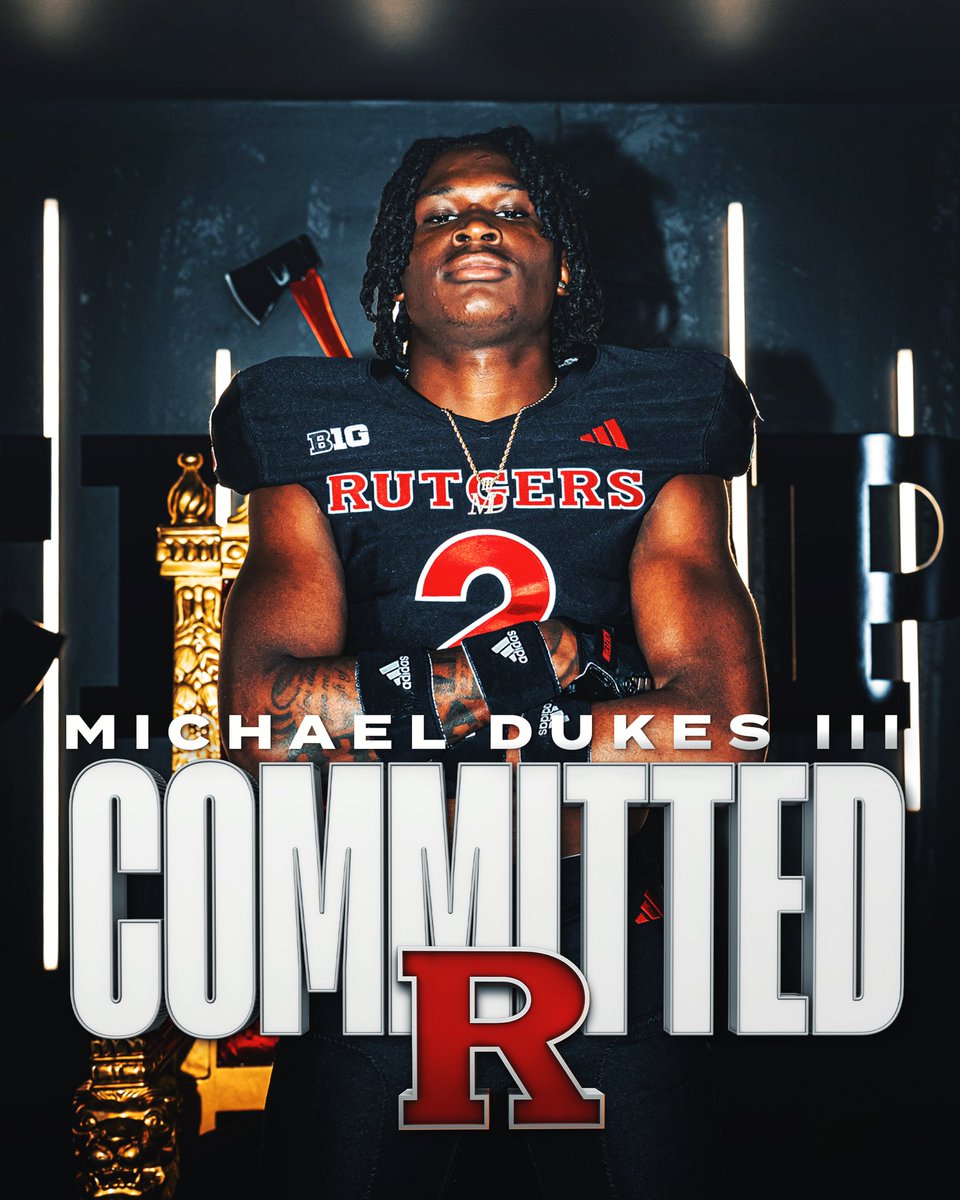 mikedukes_3's tweet image. 100% committed #Chop🪓 #scarletknights
@CoachShaw__ @GregSchiano @KC_CoachTP @DetKingFootball @Rutgers247 @RutgersRivals @AllenTrieu @247Sports @RUscarletnation @RivalsRichie