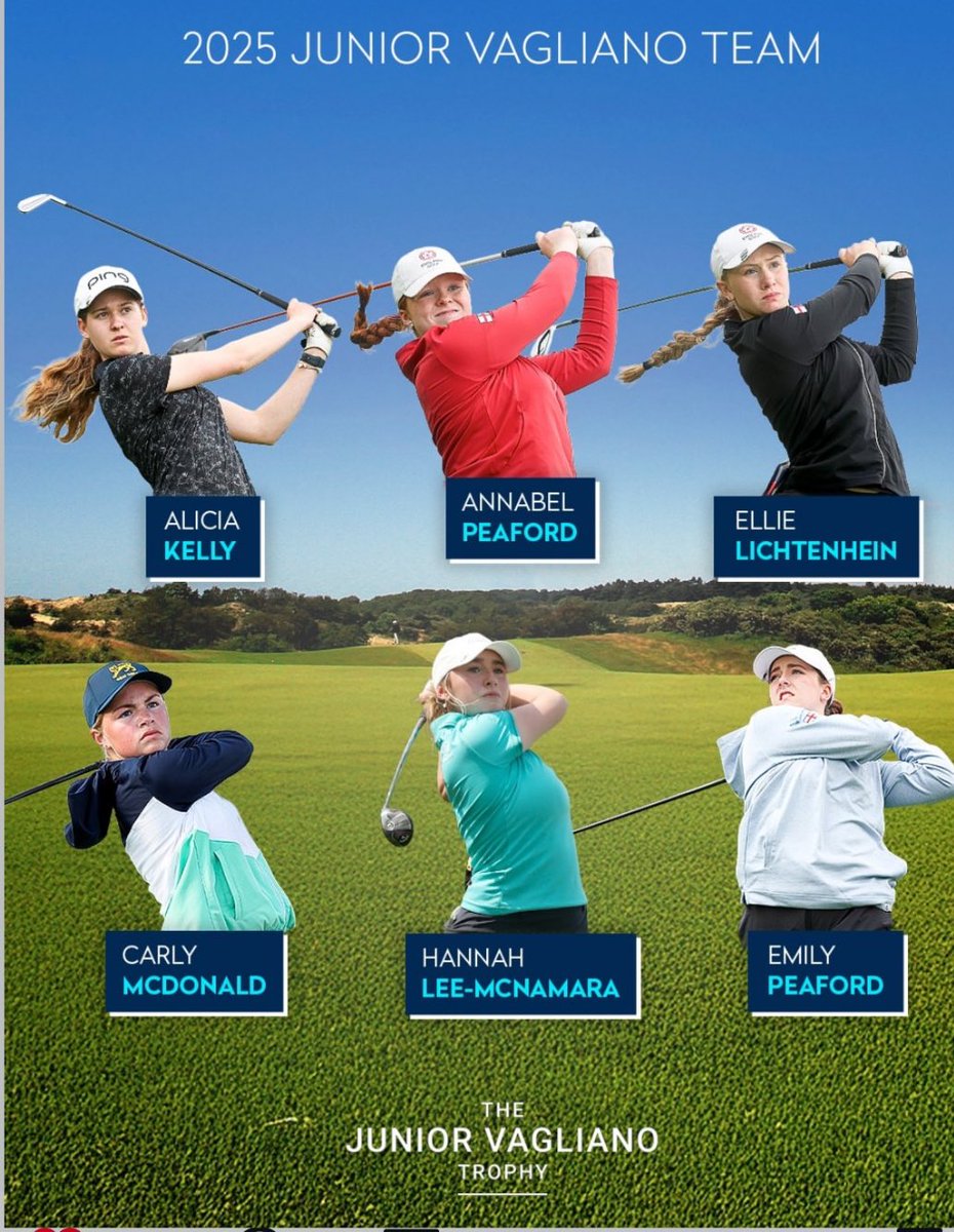 KHSPE (@khs_pe_dept) on Twitter photo Congratulations to <a href="/KingHenrySchool/">King Henry VIII 3-19 School</a> Alicia on her selection for the U16 girls Great Britain and Ireland team of 6 who take on Europe in Holland, for the Junior Vagliano Trophy on the 27th and 28th of June. ⛳️ Congratulations to <a href="/KingHenrySchool/">King Henry VIII 3-19 School</a> Alicia on her selection for the U16 girls Great Britain and Ireland team of 6 who take on Europe in Holland, for the Junior Vagliano Trophy on the 27th and 28th of June. ⛳️