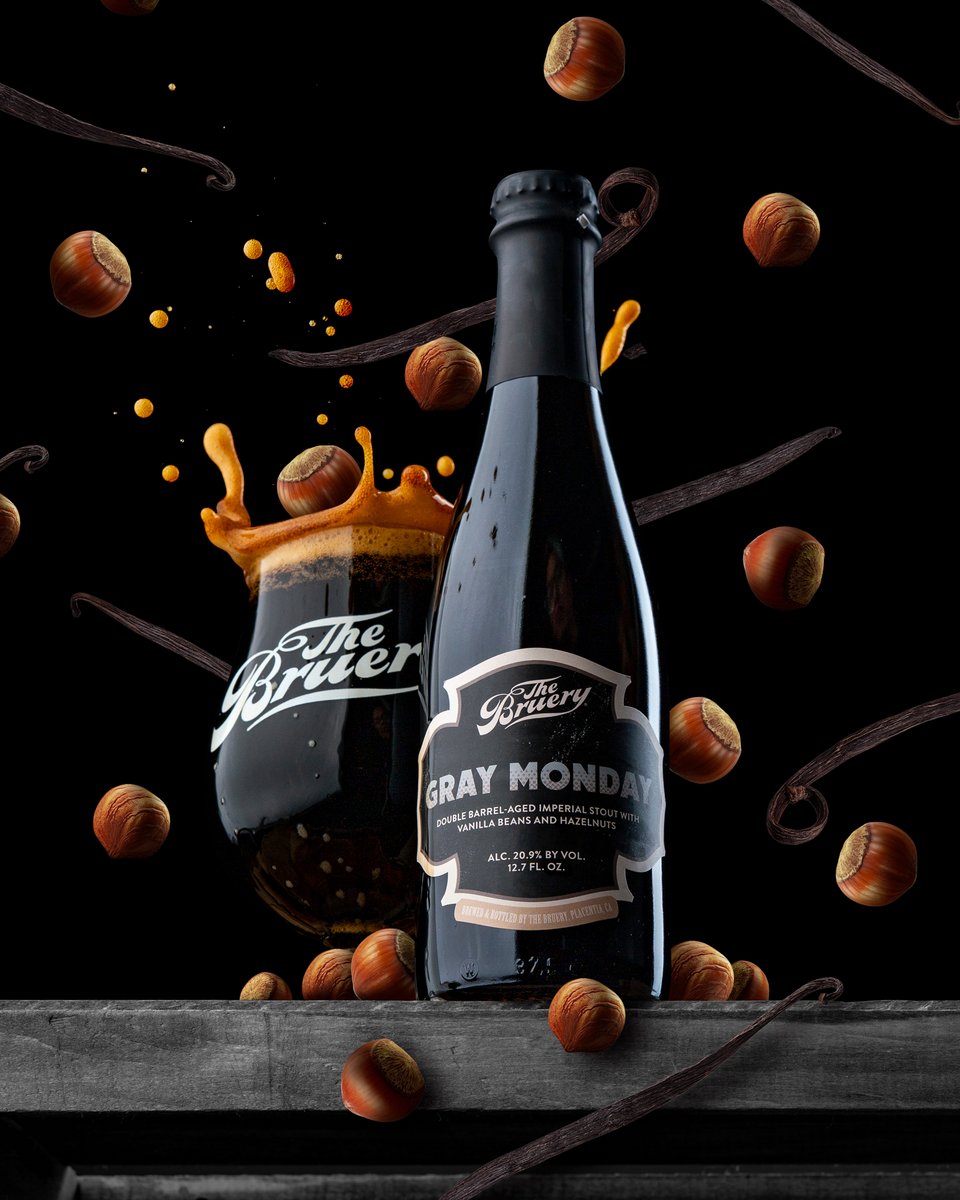 Unwind with Gray Monday 🌰 Our double barrel-aged Black Tuesday, perfected in bourbon and rye barrels. It's the balance you've been craving to get you through the week. 🍻

Get your hands on Gray Monday and all the June releases today!