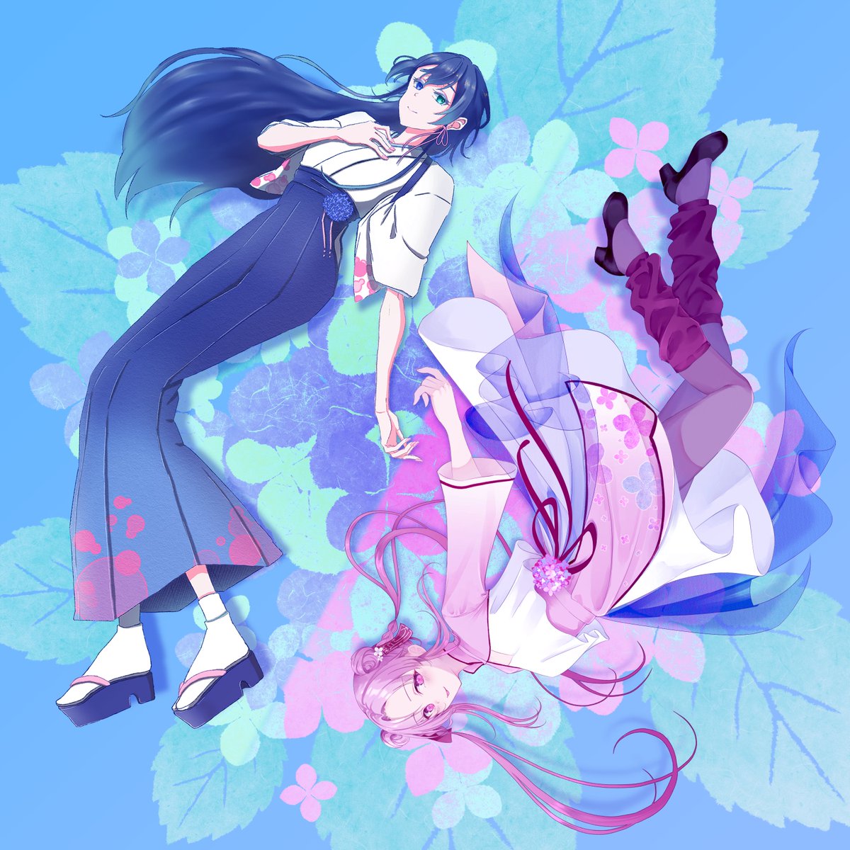 水音さん(<a href="/mioto_miya/">水音 未哉</a> )に、お誘い頂き、お互いのオリキャラのコラボ絵を描かせて頂きました！！

僕の一番のお気に入り、キョンシー娘の「美弥子」を透明感に溢れつつ、とっても可愛らしく描いて頂いて本当に光栄です✨✨
水音さん、この度はコラボ絵にお誘い頂き、本当にありがとうございました！！