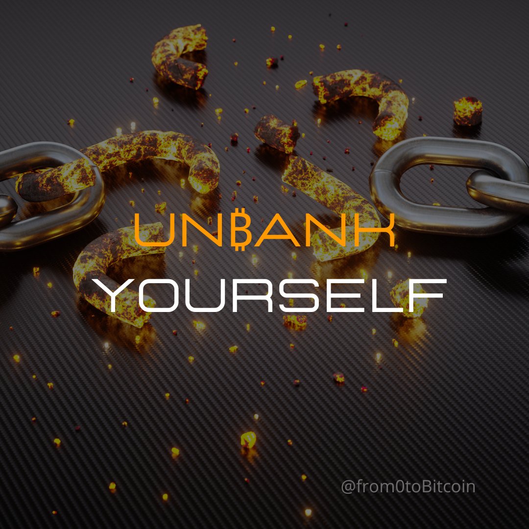 Un₿ank yourself