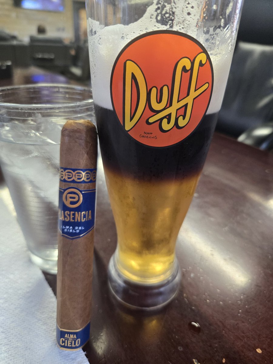 <a href="/PlasenciaCigars/">Plasencia Cigars</a> #AlmaDelCielo with my buddy at Burning Leaf.