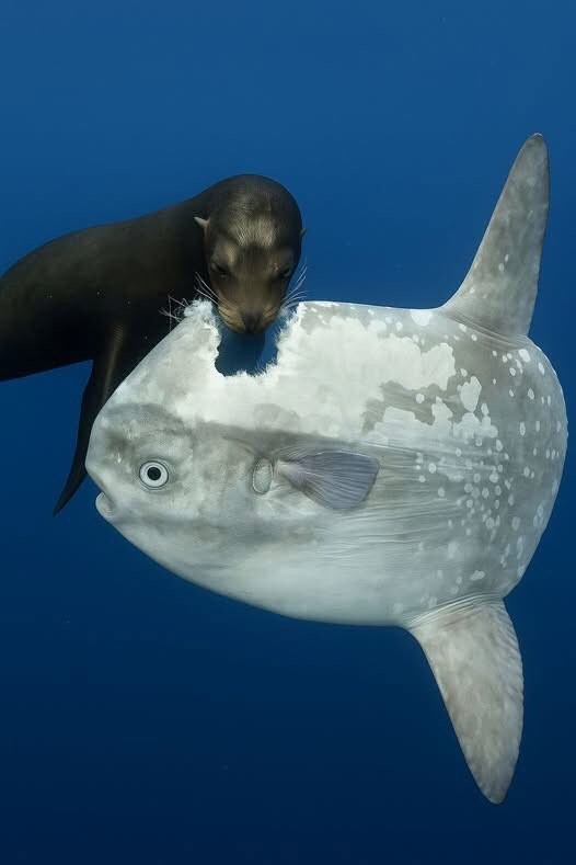 Sunfish is the stupidest fish out there istg look at that face 😭😭😭