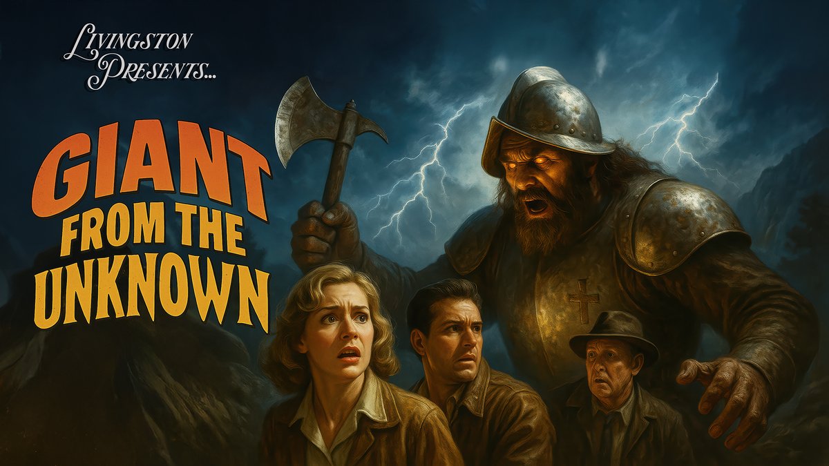 CrowhavenProd's tweet image. This week on Livingston Presents: “Giant from the Unknown” from 1957 with Ed Kemmer and Sally Fraser. Friday at 8PM Pacific, only on YouTube and CreatureFeaturesTV.com. Don’t miss it!
 
youtu.be/VXYz_B_L3hE