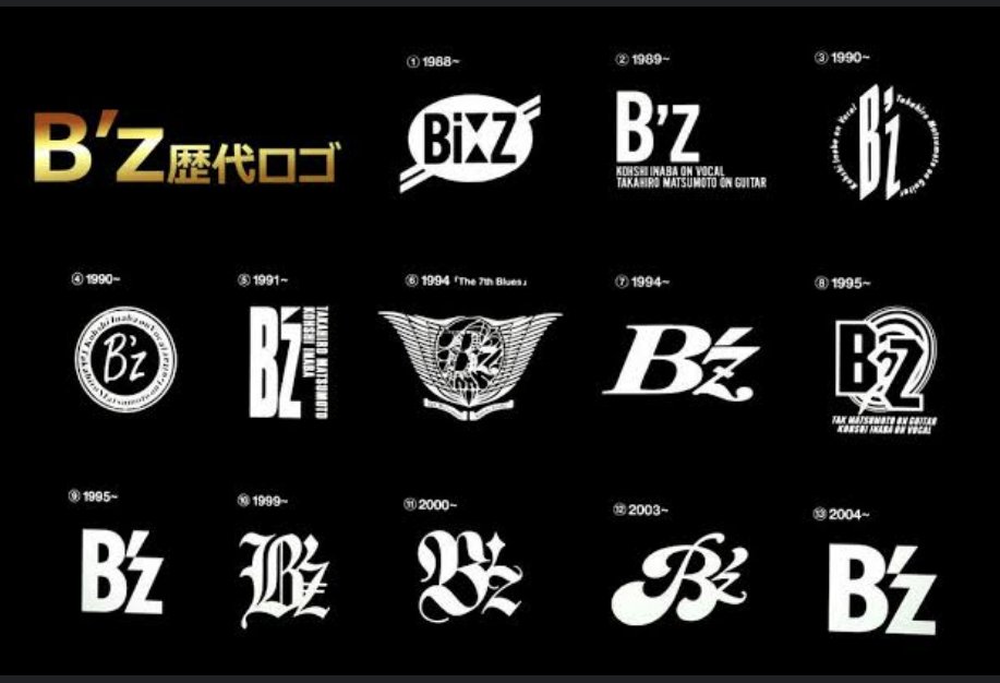 おはようございます🤗
今日は６月５日
ロゴの日みたいです
B'zのロゴも沢山有りましたね🎶
どれも懐かしい🌠
思い入れの有るのは
The 7th Bluesの時かなぁ〜🎸

では仕事行ってきまーす🏢⤴️

（※画像は引用しています、ダメなら削除しますね）