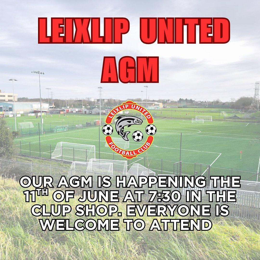 This years AGM is next Wednesday at 7:30 everyone welcome