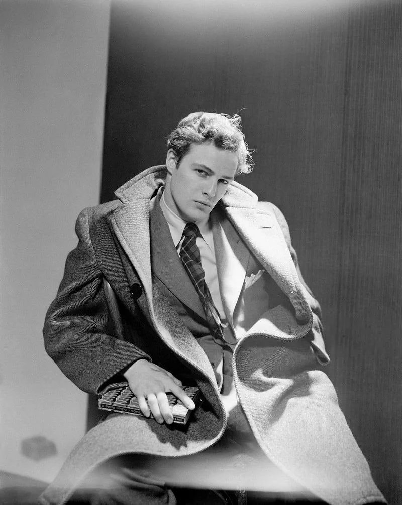 Marlon Brando photographed by Cecil Beaton, 1947.