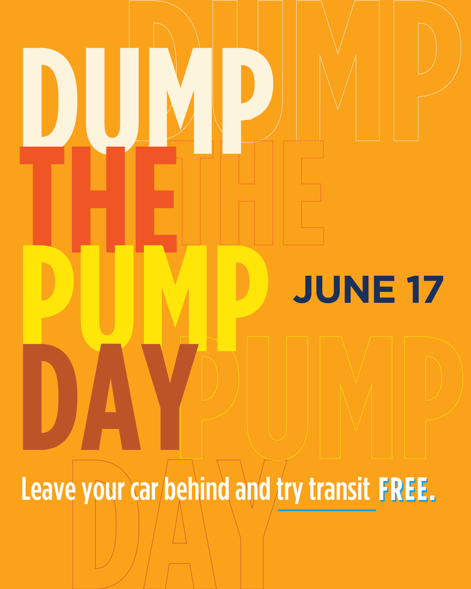Tired of high gas prices and traffic jams? Ditch the car and ride public transit for FREE this Dump the Pump Day, happening on Tuesday, June 17! All bus operators in Ventura County will be free to help you save money, skip the stress, and get where you’re going sustainably. 🚍