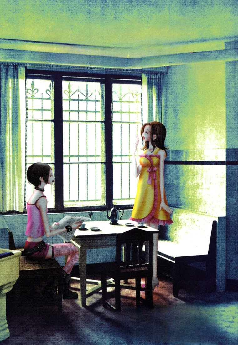 The way Hachi brings color to Nana's world