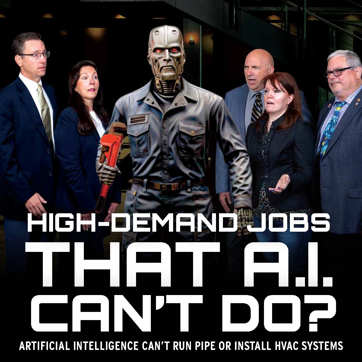 A.I. has replaced many coding jobs. But the Wall Street Journal says "it certainly can’t replace the work of skilled human technicians." Sounding like a solid career choice, right?
ow.ly/WgAg50W4pwJ

#PHCCEducationalFoundation #PHCCAcademy #PHCC #TradesCareer #AIProof