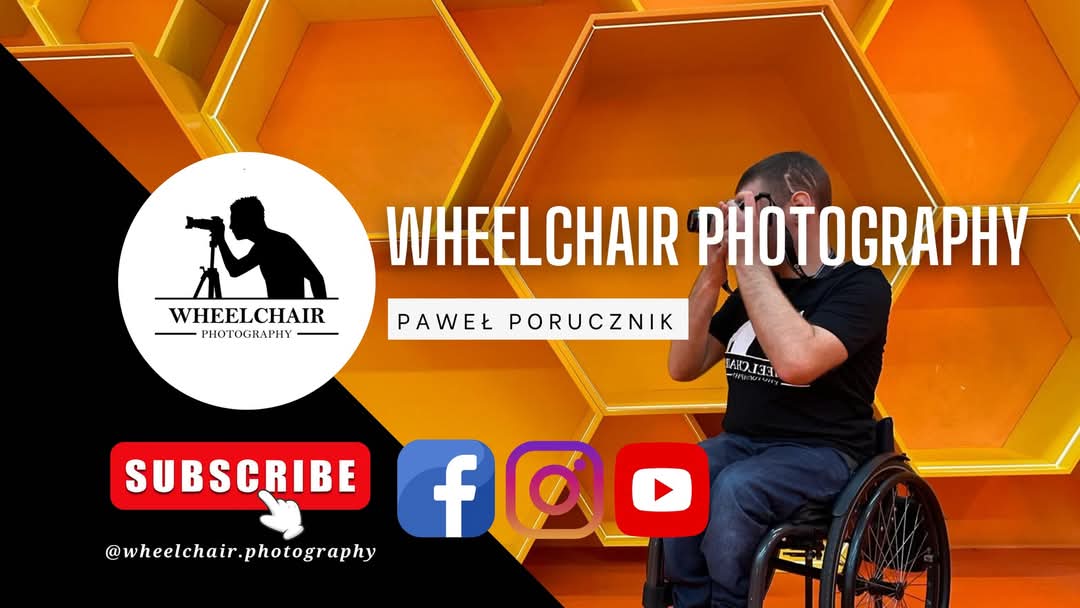 Witaj na profilu Wheelchair Photography Paweł Porucznik! ♿📸
Fotografia owadów i przyrody z perspektywy wózka inwalidzkiego.
Zbliżenia, detale i natura, jakiej nie znasz.

Znajdziesz mnie również na:
📸 Instagram/Facebook: wheelchair.photography