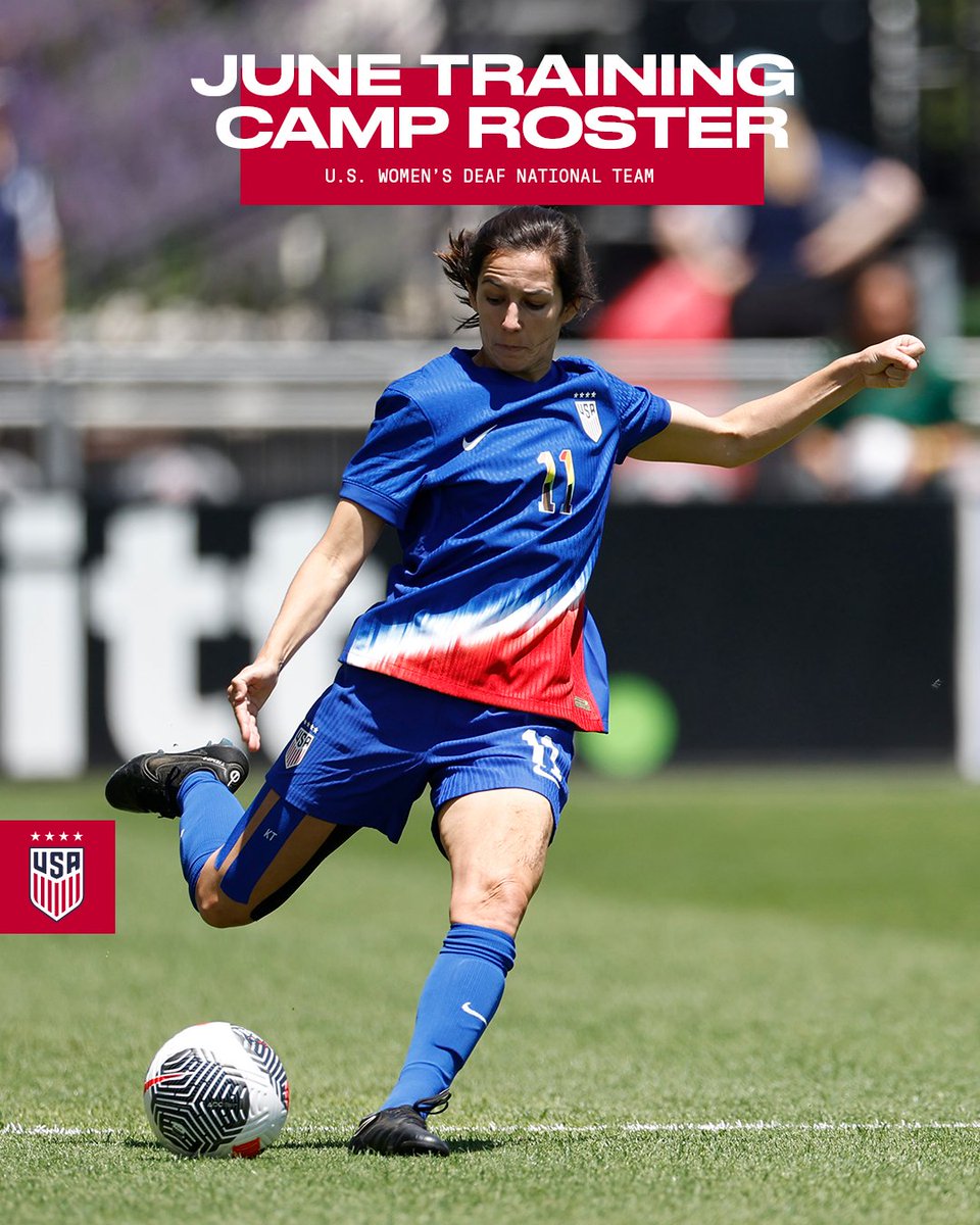 ussoccer_ENT's tweet image. 22 players have been called into the #USdeafWNT training camp taking place in Albuquerque, New Mexico.