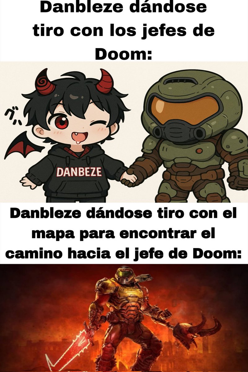 danbleze's tweet photo. Mi chat bien creativo. #DOOMTheDarkAges #meme #twitch #Vtuber https://t.co/YHkCb4fhuU