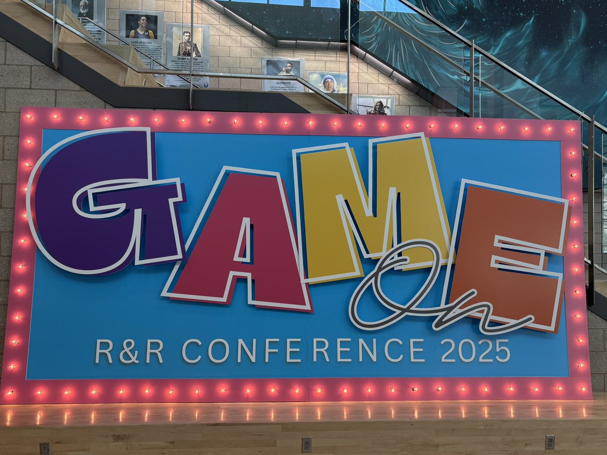 GAME ON! Our 2025 R&amp;R Conference begins tomorrow! #TeachInDavis #uted <a href="/DavisSchools/">DavisSchools</a> <a href="/UTPublicEd/">K-12: Utah Public Schools</a> <a href="/UTBoardofEd/">Utah State Board of Education</a>