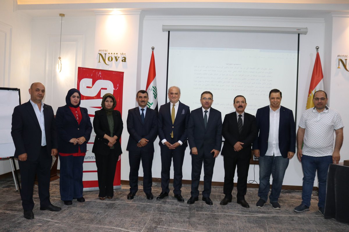 🤝In early May, #UNMAS #Iraq facilitated a #MineAction Legislation workshop jointly with the Prime Minister’s Office, #DMA, #IKMAA, and #UNAMI to review a draft law that will support the implementation of international treaties and the protection of affected communities.