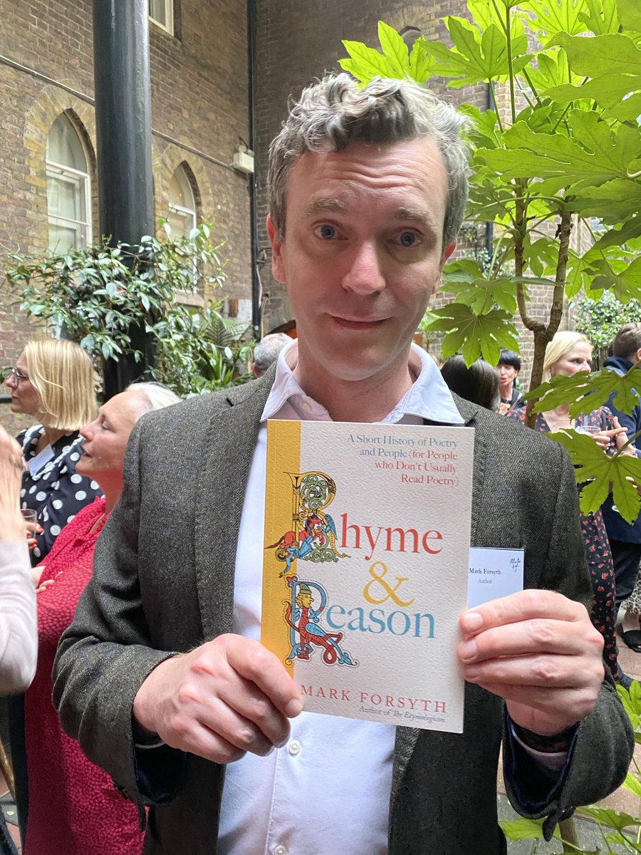 My history of English poetry comes out in October.