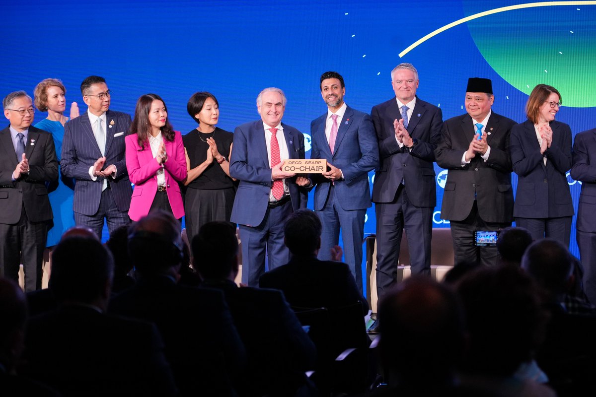Canada is now co-chair of the <a href="/OECD/">OECD ➡️ Better Policies for Better Lives</a> Southeast Asia Regional Programme (SEARP)! First up is a $2M contribution to support SEARP activities. #IndoPacificStrategy #EconomicDevelopment