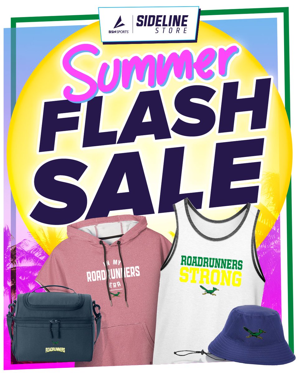 Heads up—FLASH SALE on Roadrunner Gear! Fans can save 20% on everything—with no minimum—using code EXTRA20 until 6/9/25 at 11:59 PM EST.

See the store at bit.ly/48OvtgI

#FastAndFierce #RunAsOne #WeAreSMC