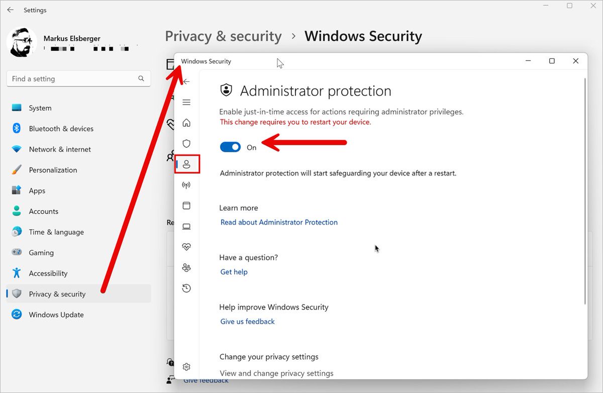 Enable Administrator Protection in Windows 11
4sysops.com/archives/enabl…