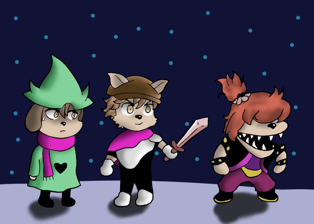 Fuga Deltarune

DELTARUNE TODAY!!!!!!!!!! (YA SALIO DESDE HACE RATO PERO IGUAL)