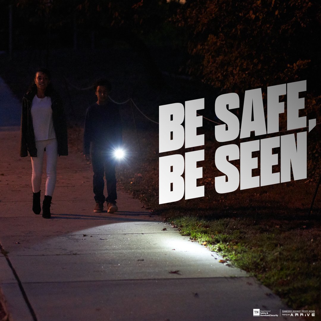 As you enjoy evening strolls in the summer, prioritize safety in low light. Boost visibility by carrying a flashlight and wearing reflective gear. Stick to designated crossings and walk facing traffic on unlit roads.

Learn more: tntrafficsafety.org/bike-ped