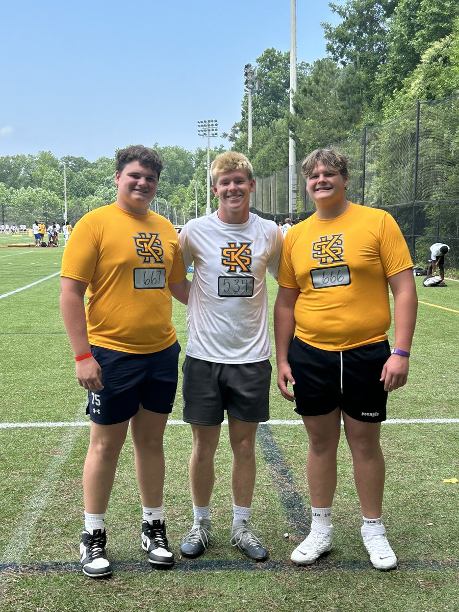 I had a great day today at the Kennesaw State University Mega Camp!  Thank you <a href="/CoachMack_KSU/">CoachMack_KSU</a> for putting together a competitive day. <a href="/hhshoyafootball/">Hoya Football</a> <a href="/hoyafbrecruit/">HoyaFBrecruiting</a> <a href="/NwGaFootball/">NwGa Football</a> <a href="/RustyMansell_/">Rusty Mansell</a> <a href="/RecruitGeorgia/">Recruit Georgia</a> <a href="/Shorter_FB/">Shorter Hawks Football</a> <a href="/UWGFootball/">West Georgia Football</a> <a href="/SamfordFootball/">Samford Football</a> <a href="/UAB_FB/">UAB Football</a> <a href="/PrepRedzoneGA/">Prep Redzone Georgia</a>
